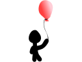 GUY WITH BALLOON