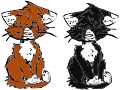 Two kitties! for Jolly1029. <3