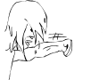 Grunting male