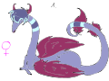 Ant-eater dragons adoptable 2 :B