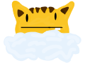 Cat in a cloud :U