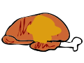 For missawsome's show:Meat prop turkey